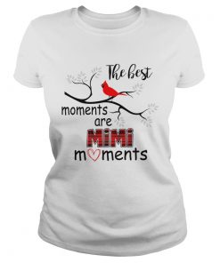 Christmas The Best Moments Are Mimi Moments TShirt Classic Ladies