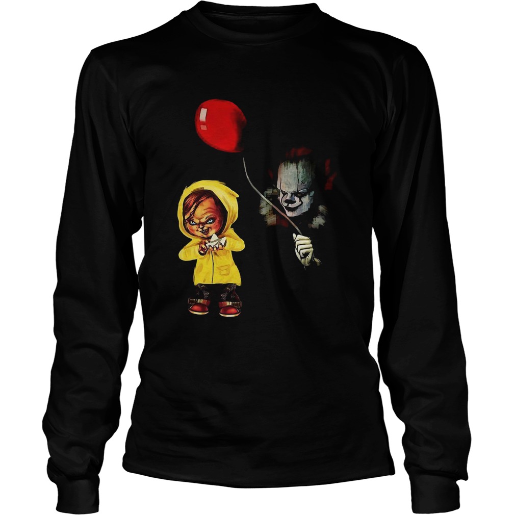 Chucky Pennywise dancing clown halloween LongSleeve