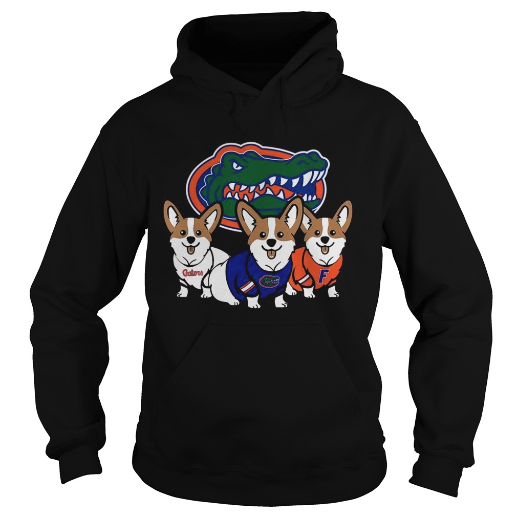 Corgi and Florida Gators Hoodie