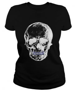 Creepy Skull With Braces Cool Halloween  Classic Ladies