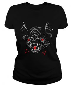 Creepy Spooky Halloween Vampire Bat Blood  Classic Ladies