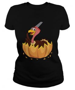 Cute Rascals Thanksgiving Turkey Pumpkin Holidays Cotton Toddler Shirt Classic Ladies