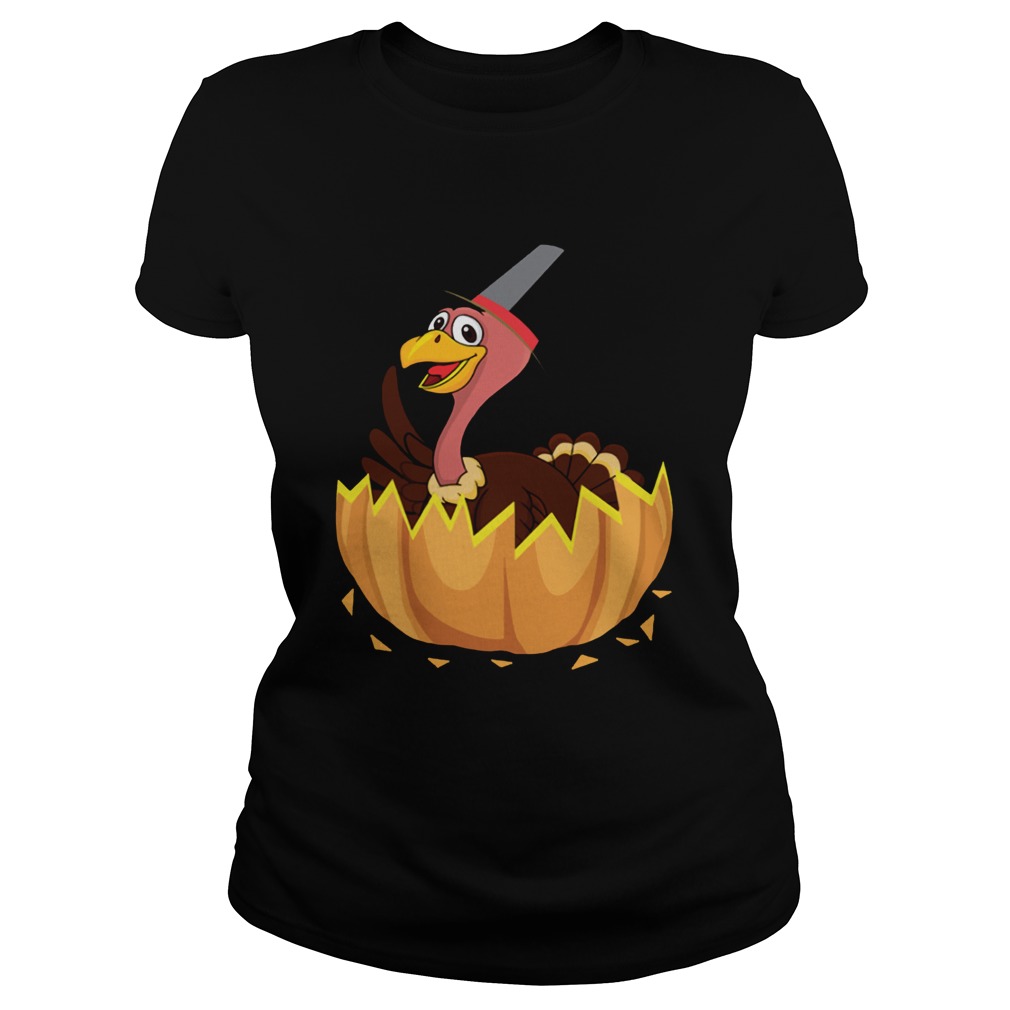 Cute Rascals Thanksgiving Turkey Pumpkin Holidays Cotton Toddler Shirt Classic Ladies