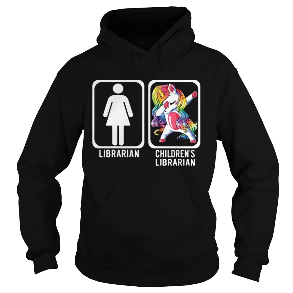 DABBING UNICORN CHILDRENS LIBRARIAN Shirt Hoodie