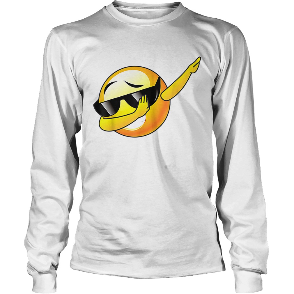 Dab Emoji Dabbing Halloween Tee LongSleeve