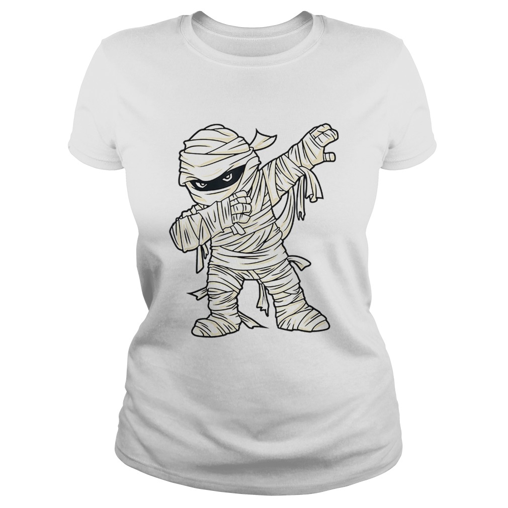 Dabbing Mummy Halloween Classic Ladies