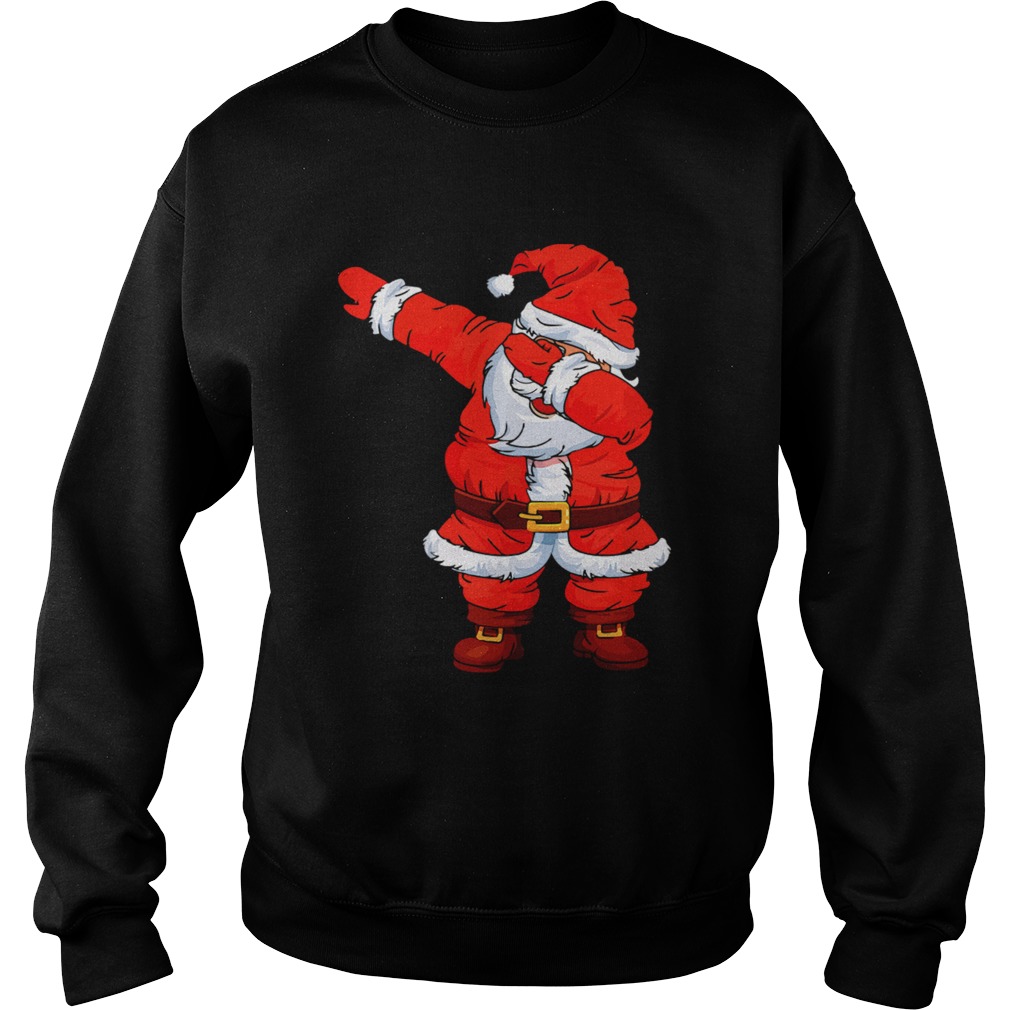 Dabbing Santa Christmas Boys Girls Kids Men Women Xmas Gifts TShirt Sweatshirt