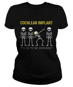 Dabbing Skeleton Cochlear Implant Its OK To Be Different  Classic Ladies