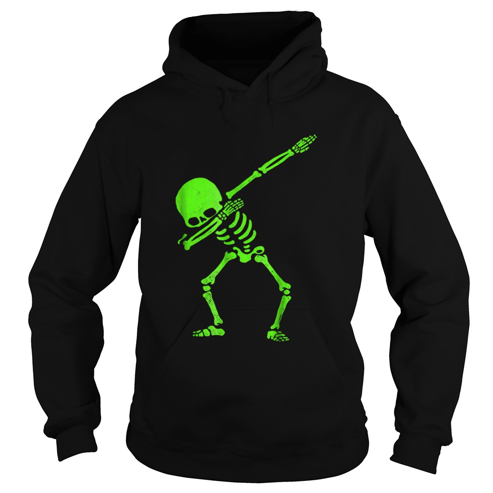 Dabbing Skeleton Halloween GLOW Skeleton Dab Hoodie