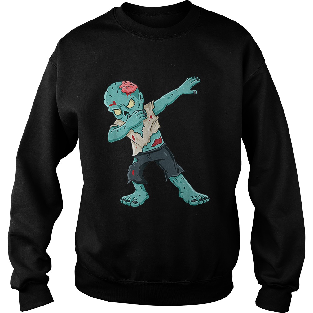 Dabbing Zombie Halloween Shirt Sweatshirt