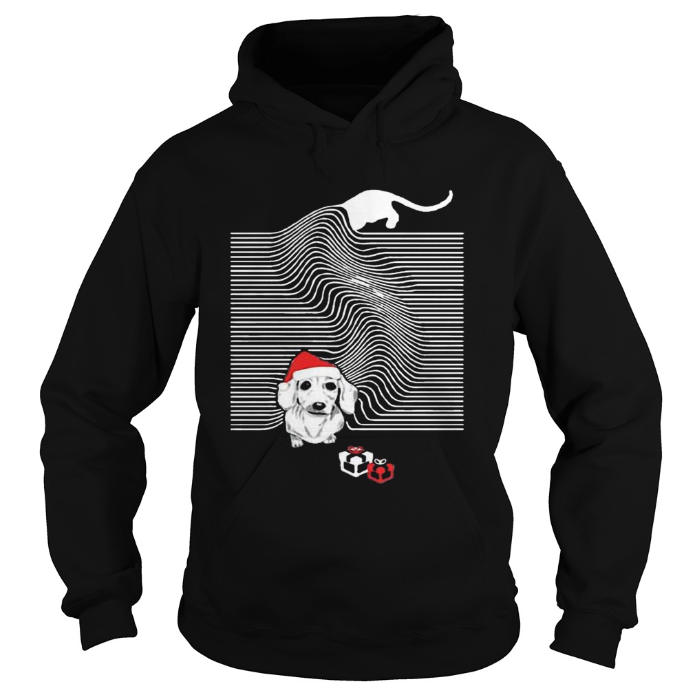 Dachshund Christmas Joy Division Shirt Hoodie