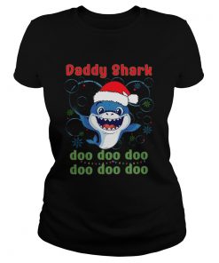 Daddy Shark Doo Doo Doo T Classic Ladies