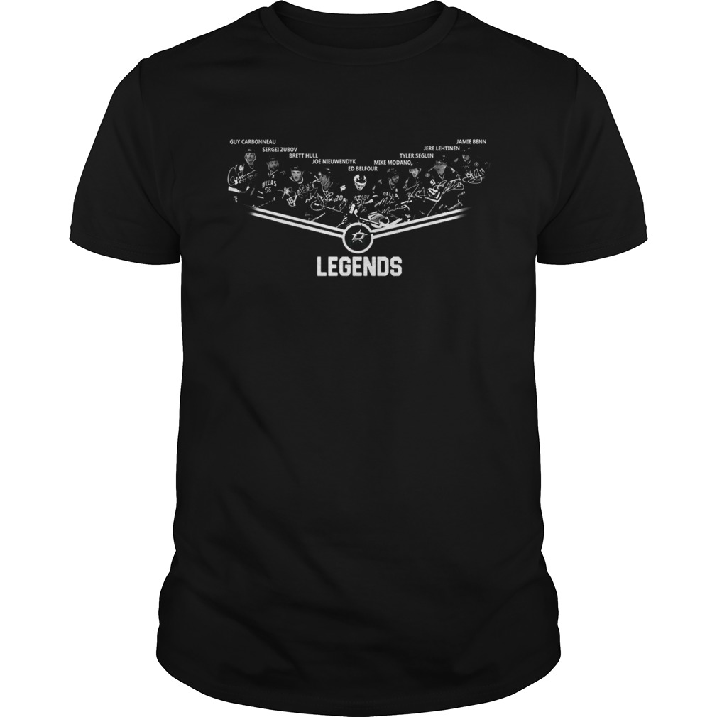 Dallas Stars Legends team player shirt