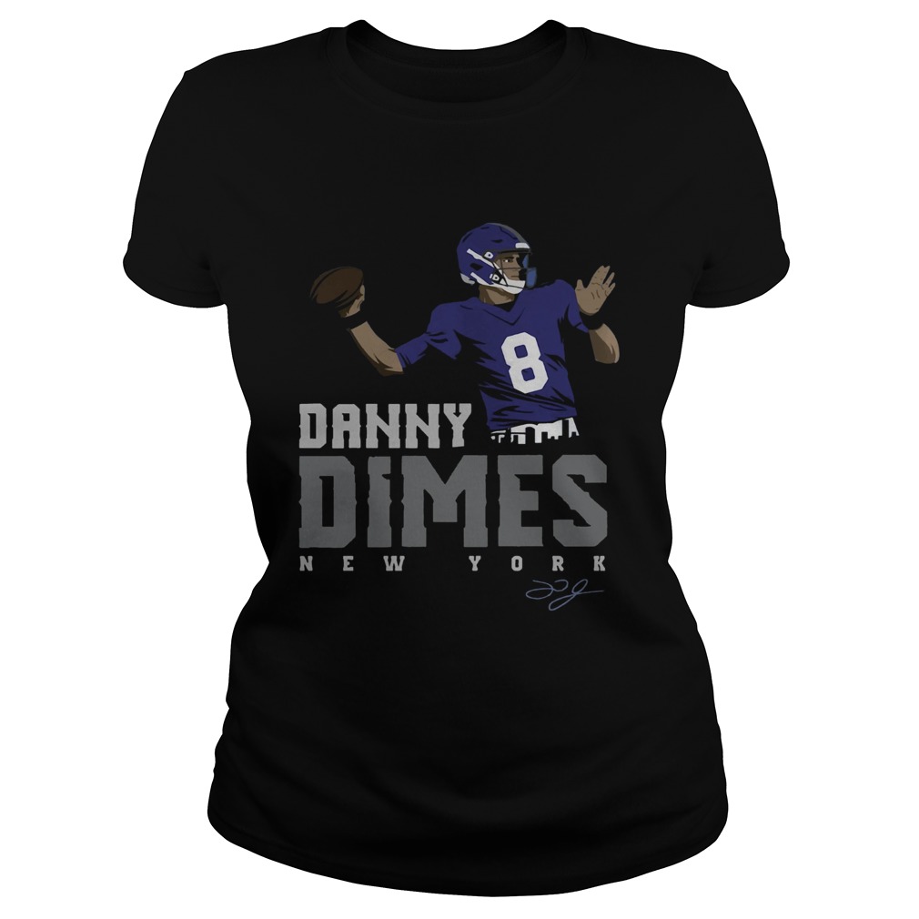 Danny Dimes Ny Giants Shirt Classic Ladies