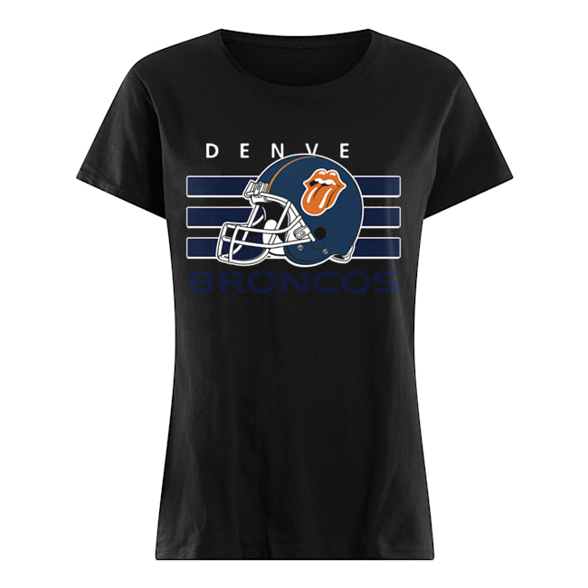 Denver Broncos The Rolling Stones Classic Women's T-shirt