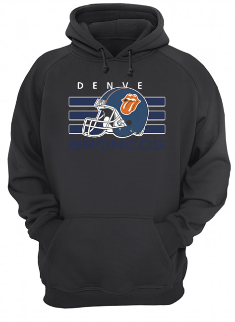 Denver Broncos The Rolling Stones Unisex Hoodie