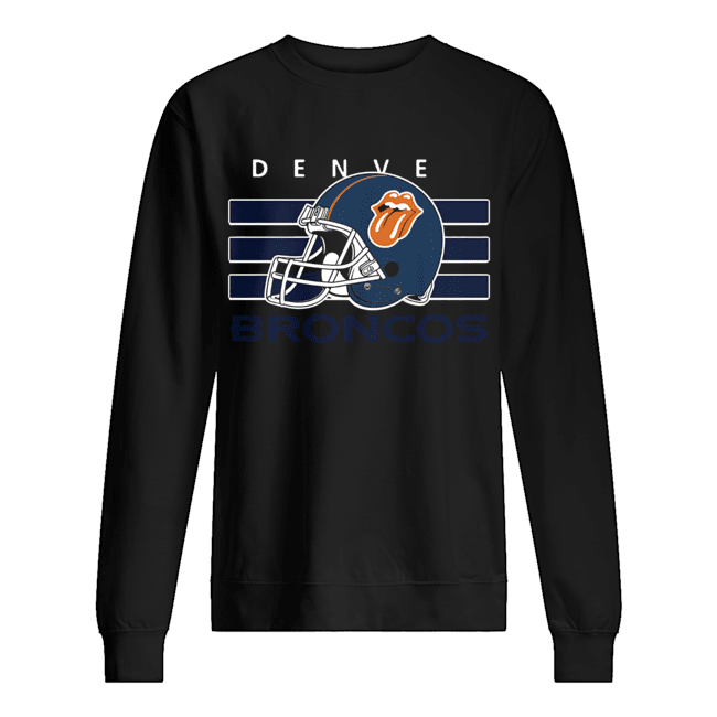 Denver Broncos The Rolling Stones Unisex Sweatshirt