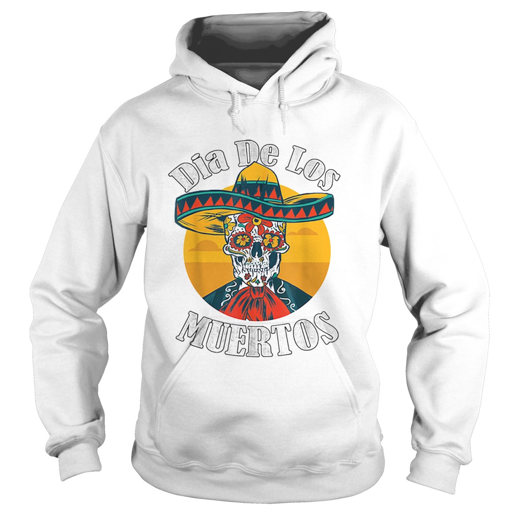 Dia De Los Muertos Day Of The Dead Skull Costume Halloween Hoodie