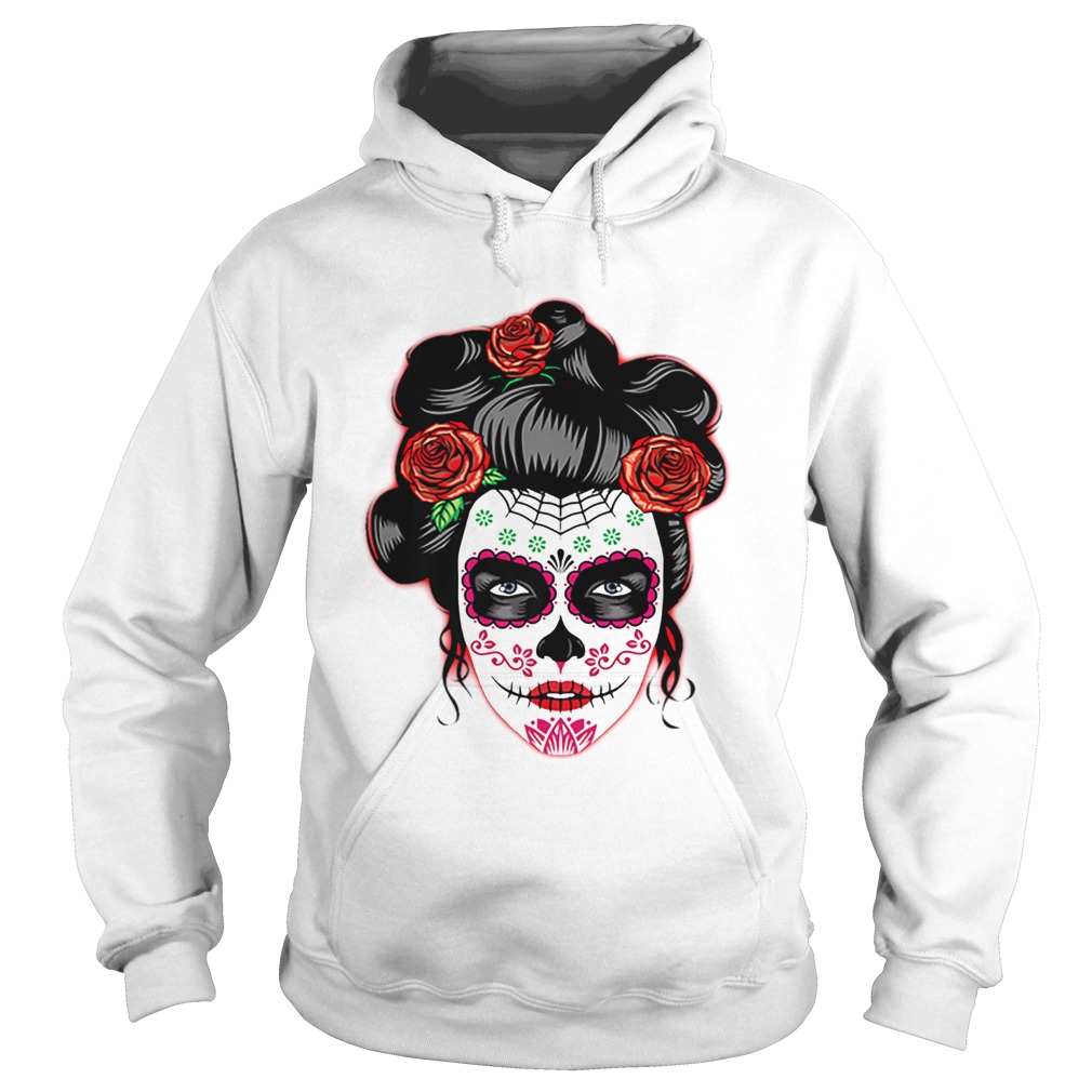 Dia de los Muertos Day of the Dead Skull Halloween Hoodie