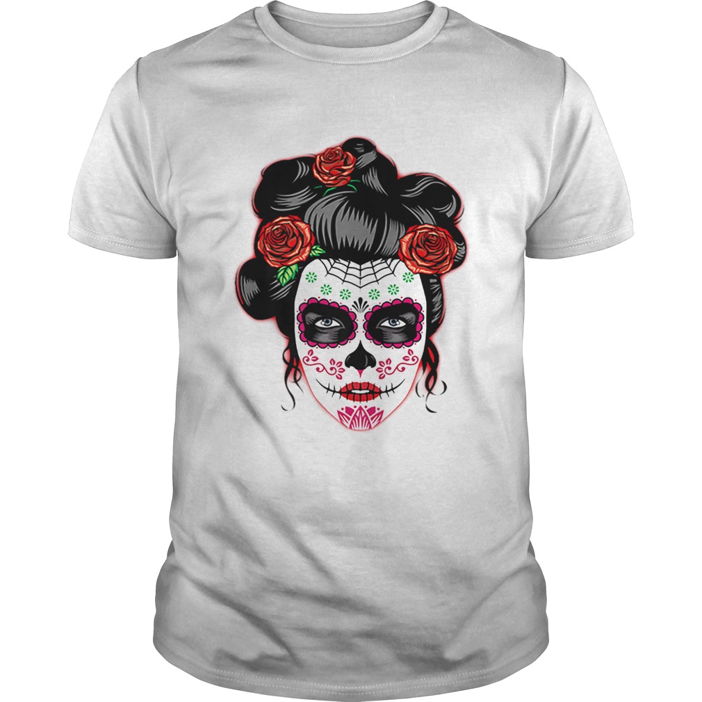 Dia de los Muertos Day of the Dead Skull Halloween shirt