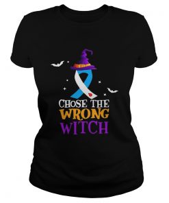 Diabetes Choose The Wrong Witch Halloween  Classic Ladies