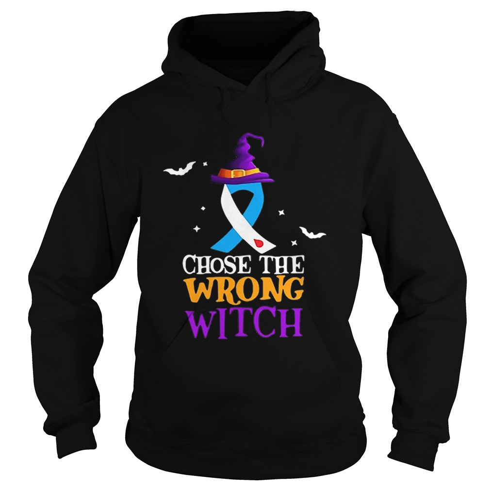 Diabetes Choose The Wrong Witch Halloween Hoodie