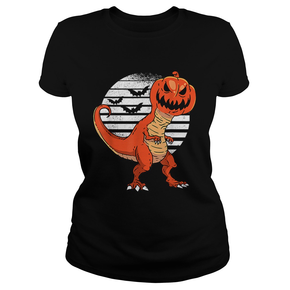 Dinosaur Pumpkin Head Halloween Costume Classic Ladies