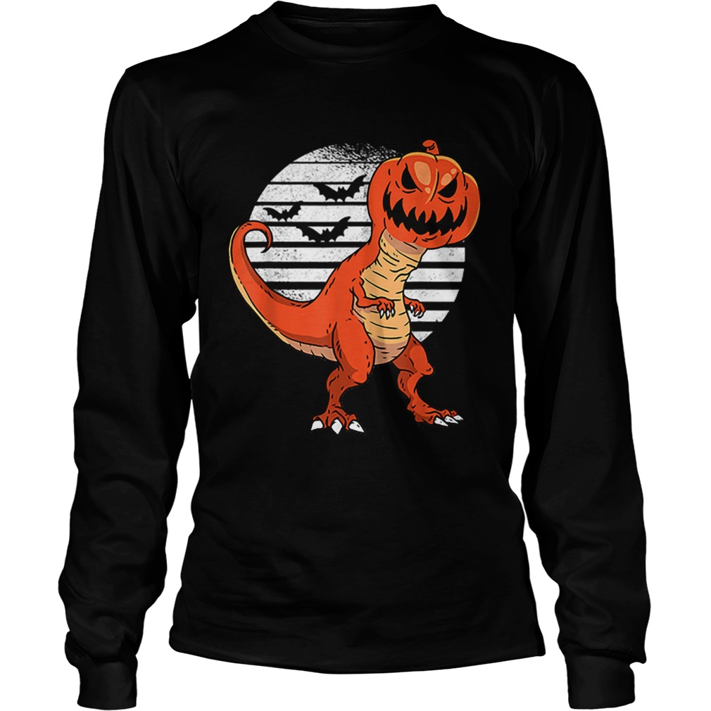 Dinosaur Pumpkin Head Halloween Costume LongSleeve