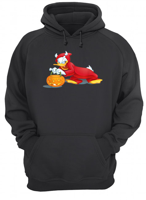 Disney Halloween Donald Duck Devil Unisex Hoodie