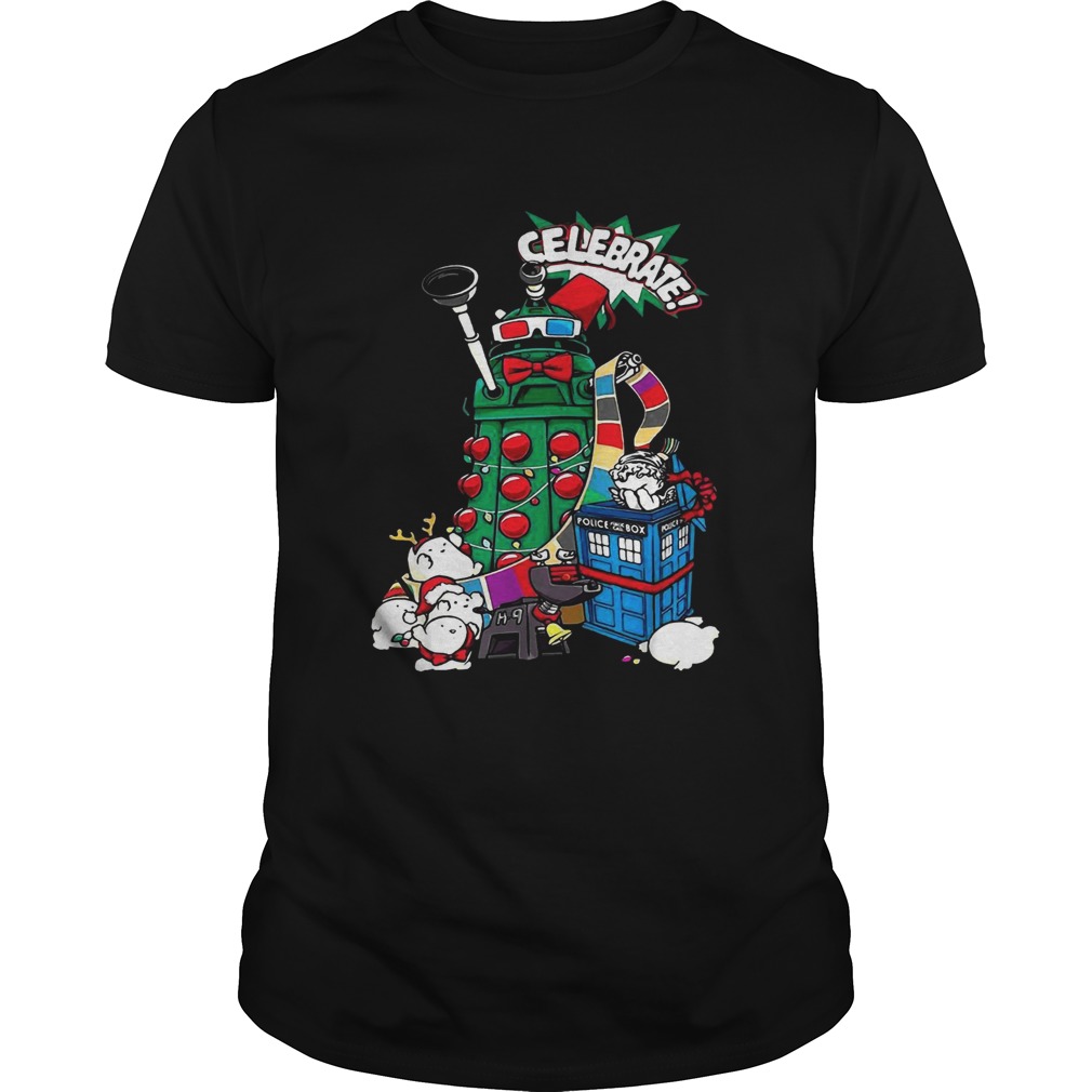 Doctor Who celebrate Christmas shirt