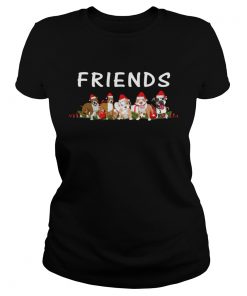 Dogs Christmas Friends  Classic Ladies