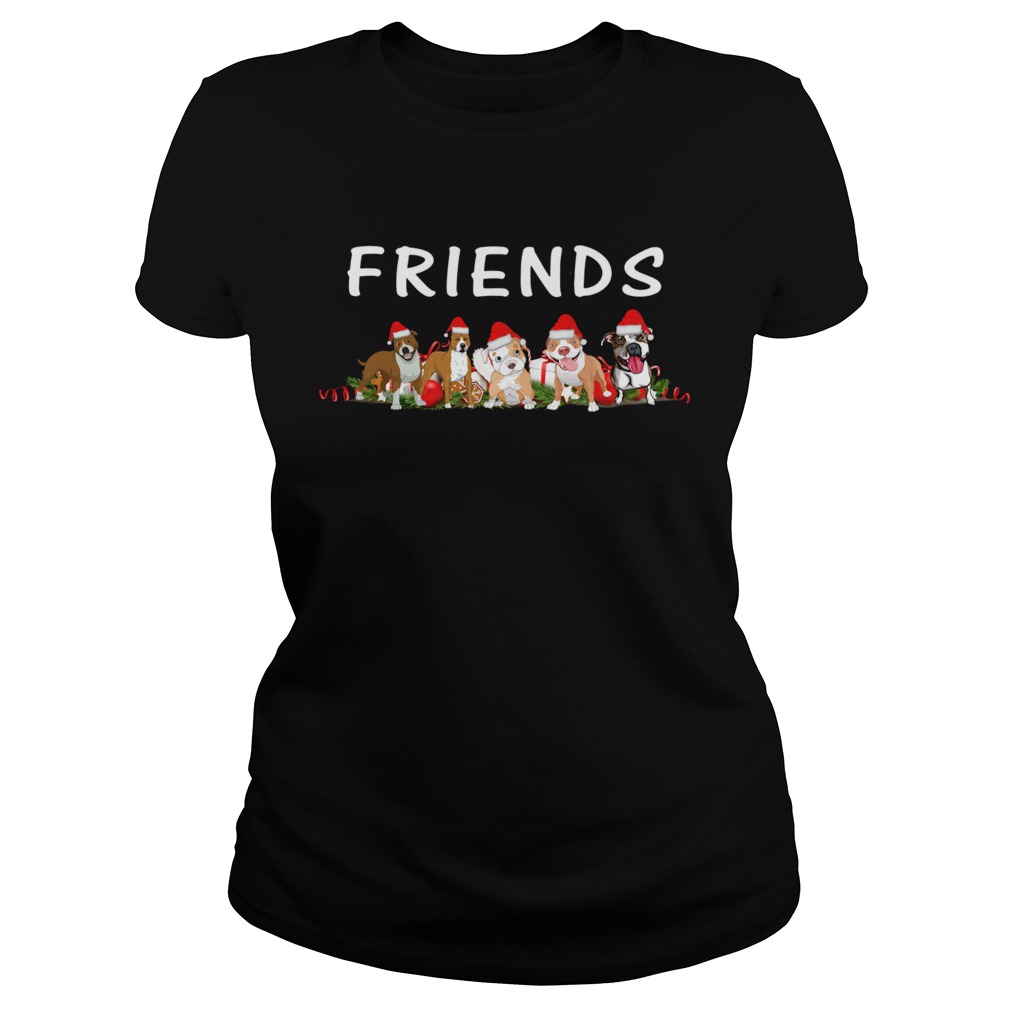 Dogs Christmas Friends Classic Ladies