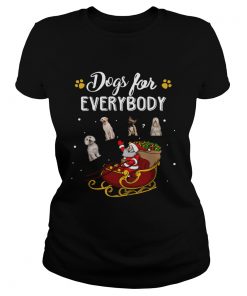 Dogs for everybody Santa Claus Christmas  Classic Ladies