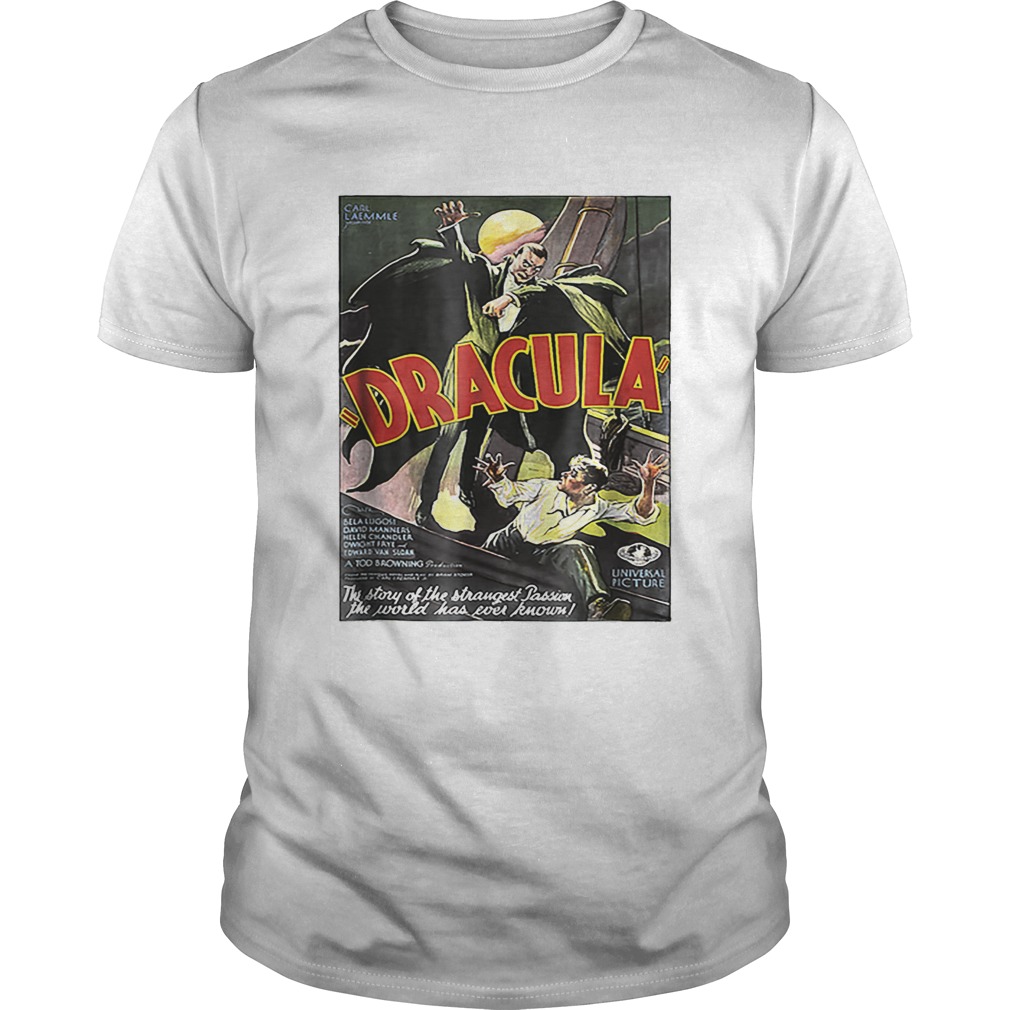 Dracula Monster Vintage Movie Poster Halloween shirt