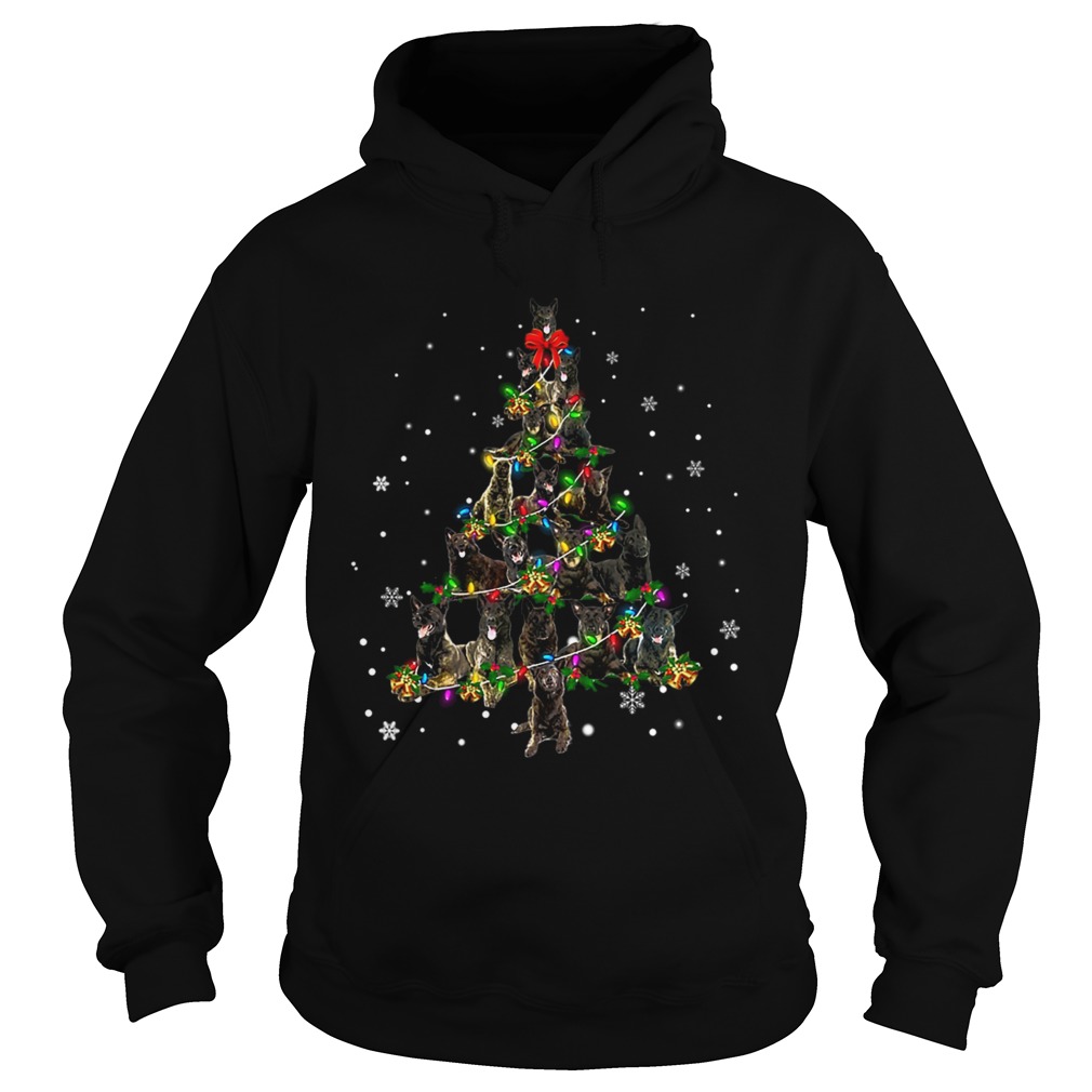 Dutch Shepherd Christmas Tree TShirt Hoodie