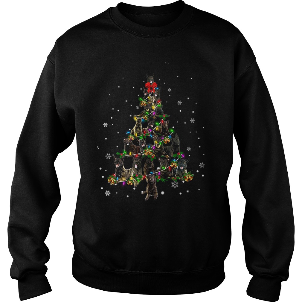 Dutch Shepherd Christmas Tree TShirt Sweatshirt