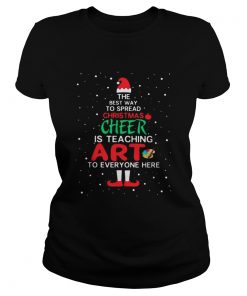 ELF The best way spread Christmas cheer is teaching art to everyone here  Classic Ladies