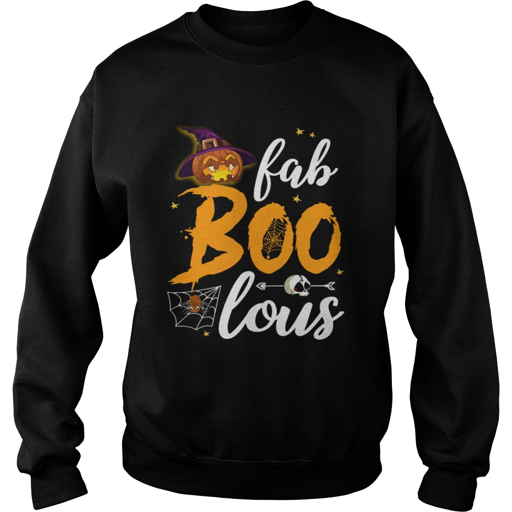 Faboolous Funny Boo Ghost Halloween Costume Womens Vintage Sport TShirt Sweatshirt