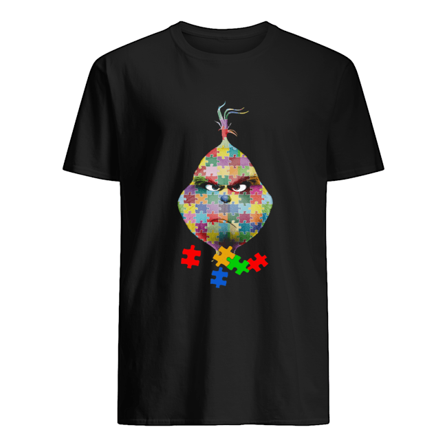 Face Grinch autism shirt