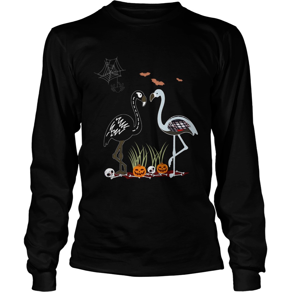 Flamingo Halloween Funny Flamingo Lover TShirt LongSleeve