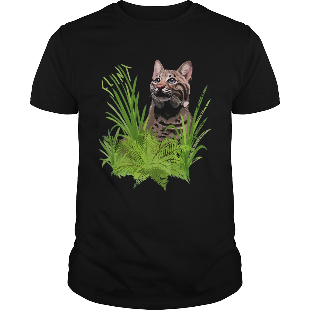 Flint The Curious Bobcat Tshirts