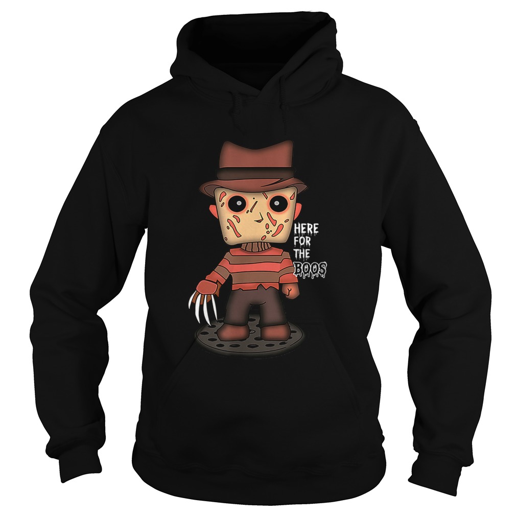 Freddy Krueger Here For The Boos Halloween Hoodie