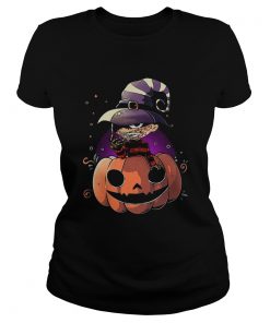 Freddy Krueger chibi on pumpkin halloween  Classic Ladies