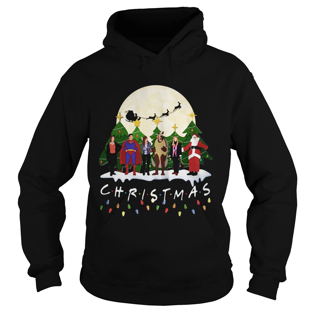 Friends Christmas the one with halloween party Hoodie