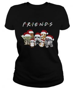 Friends Star Wars All Characters Christmas  Classic Ladies