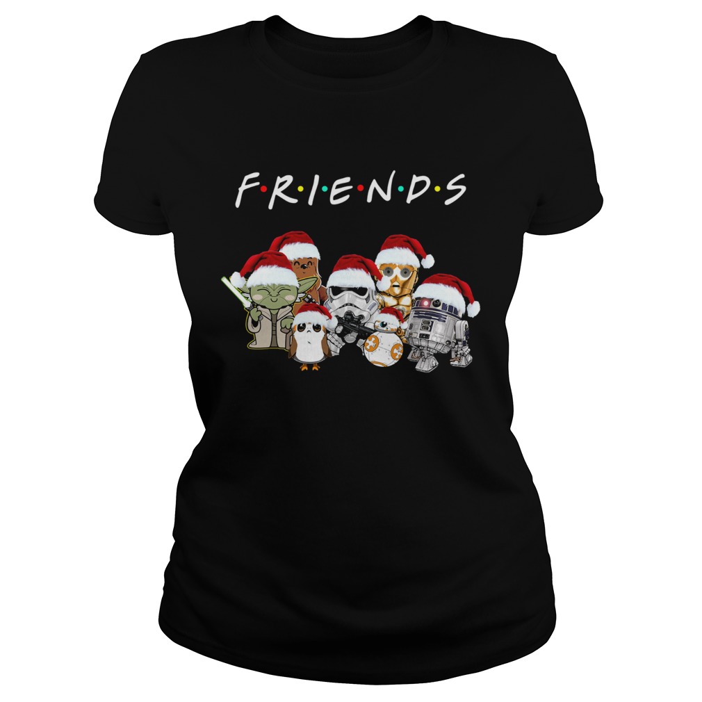 Friends Star Wars All Characters Christmas Classic Ladies