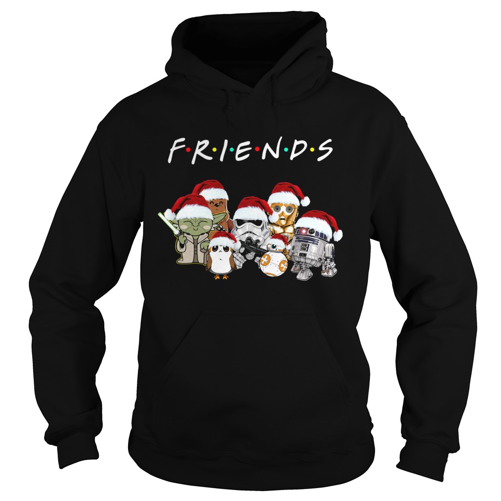 Friends Star Wars All Characters Christmas Hoodie