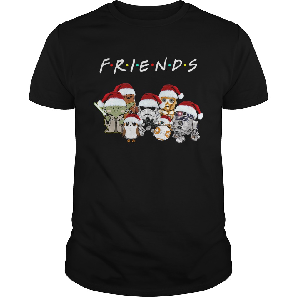 Friends Star Wars All Characters Christmas shirt