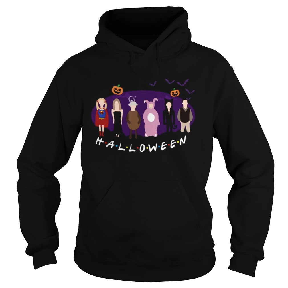 Friends characters in Halloween costumes Hoodie