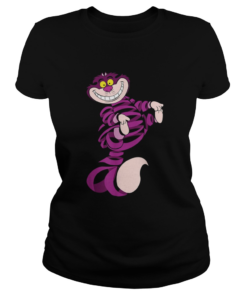 Funny Crazy Cheshire CatWonderland Cats for Halloween  Classic Ladies